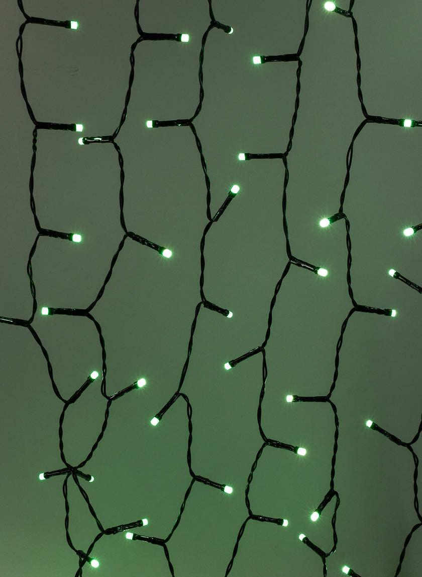 34ft Long 100 RGB LED String Lights Set Decor Jamali-garden