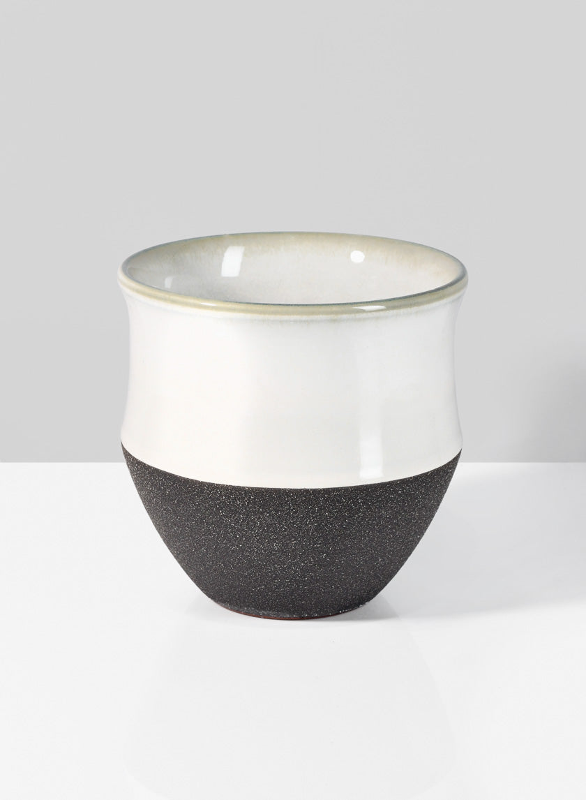 5.25in Tall NY Black &amp; White Cookie Planter Decor Jamali-garden