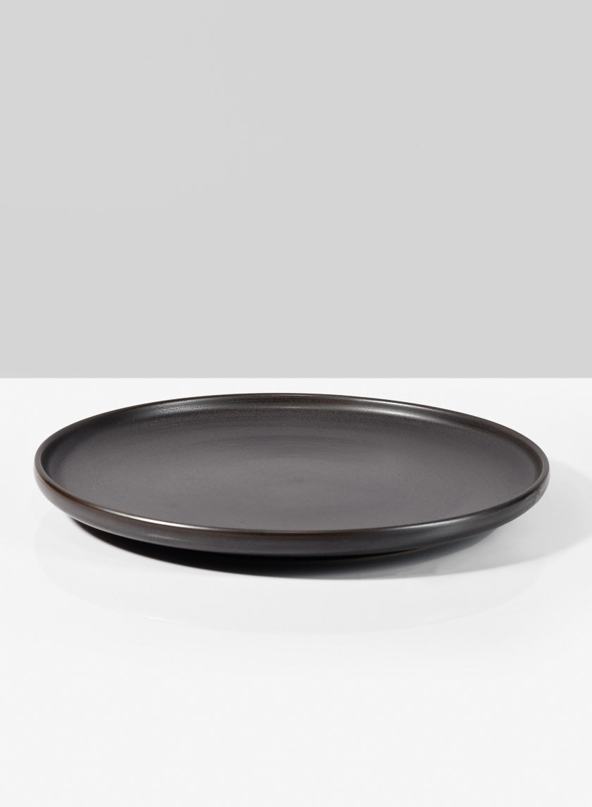 10.75in Wide Bronze Ceramic Plate Decor Jamali-garden