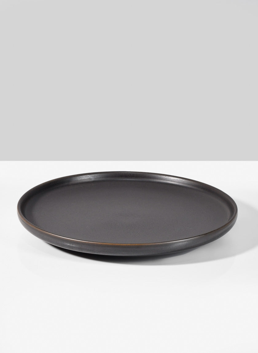 8.5in Wide Bronze Ceramic Plate Decor Jamali-garden