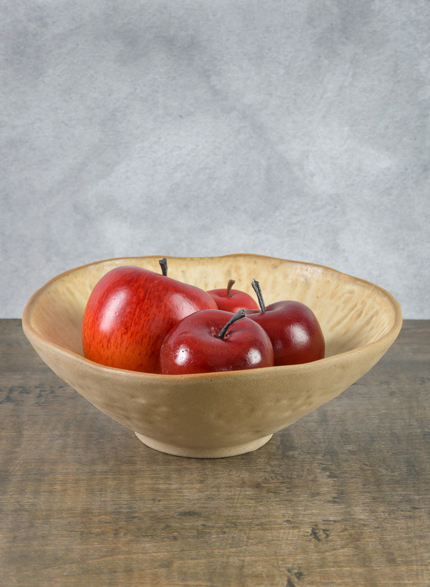 8.25in Wide Satsuma Artisan Bowl Decor Jamali-garden