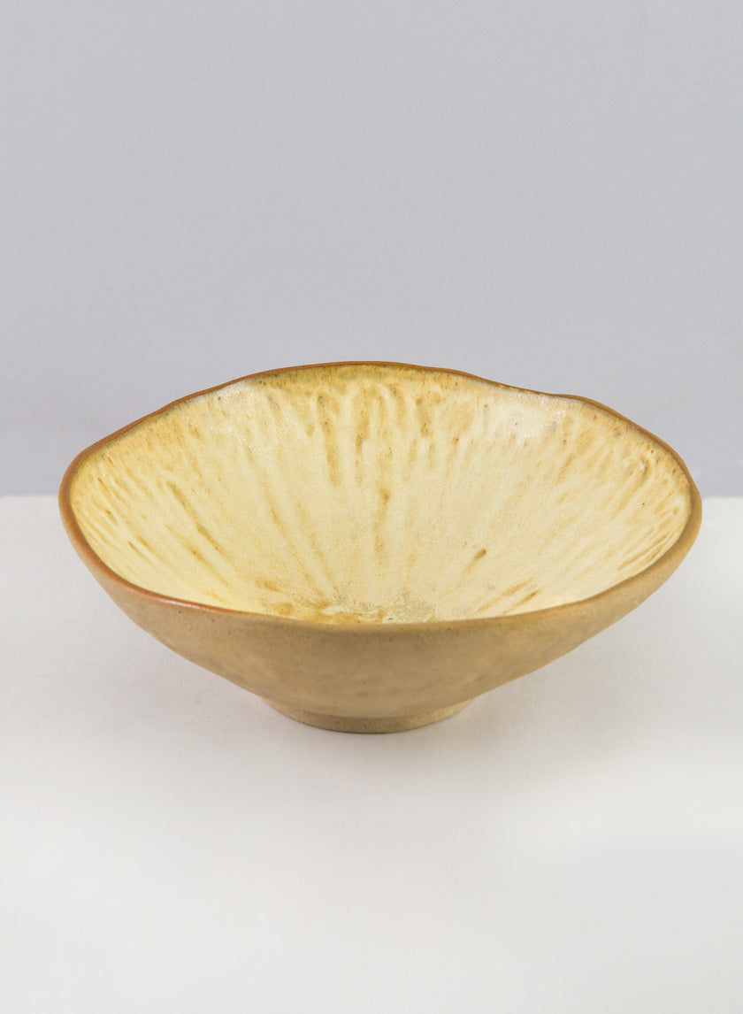 8.25in Wide Satsuma Artisan Bowl Decor Jamali-garden