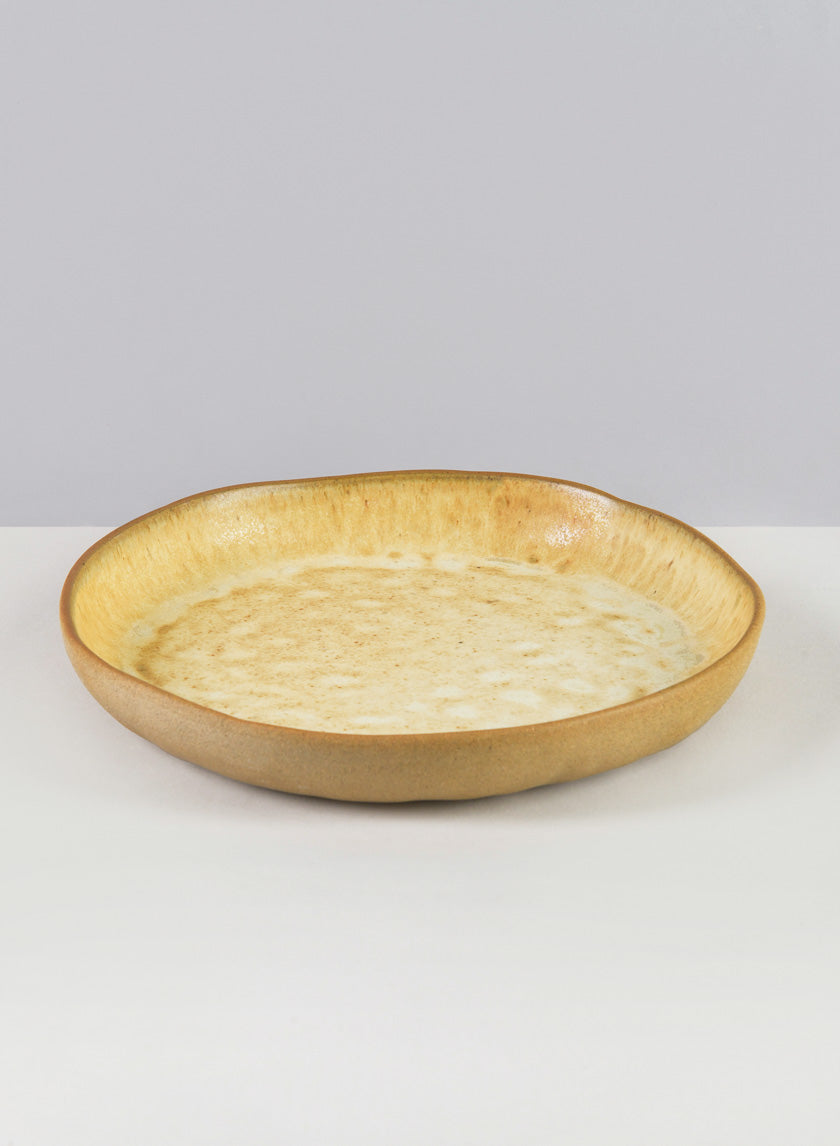 8.5in Wide Satsuma Artisan Plate Decor Jamali-garden