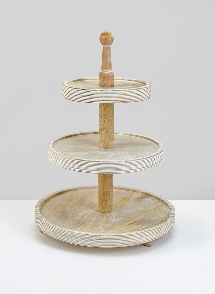 13.5in Tall 3-Tier La Boheme Mini Stand Decor Jamali-garden