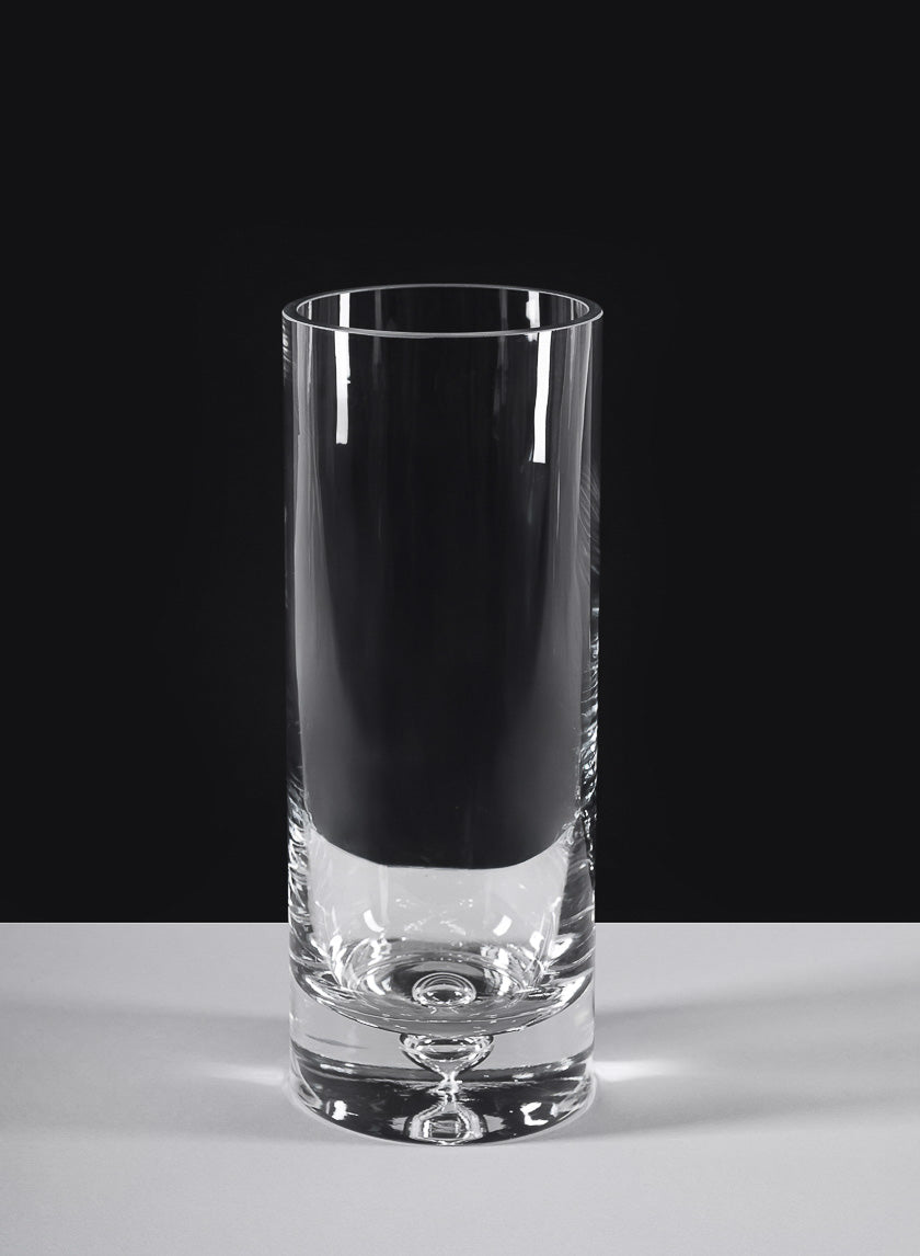 Luxe Cylinder Glass Vase Decor Jamali-garden