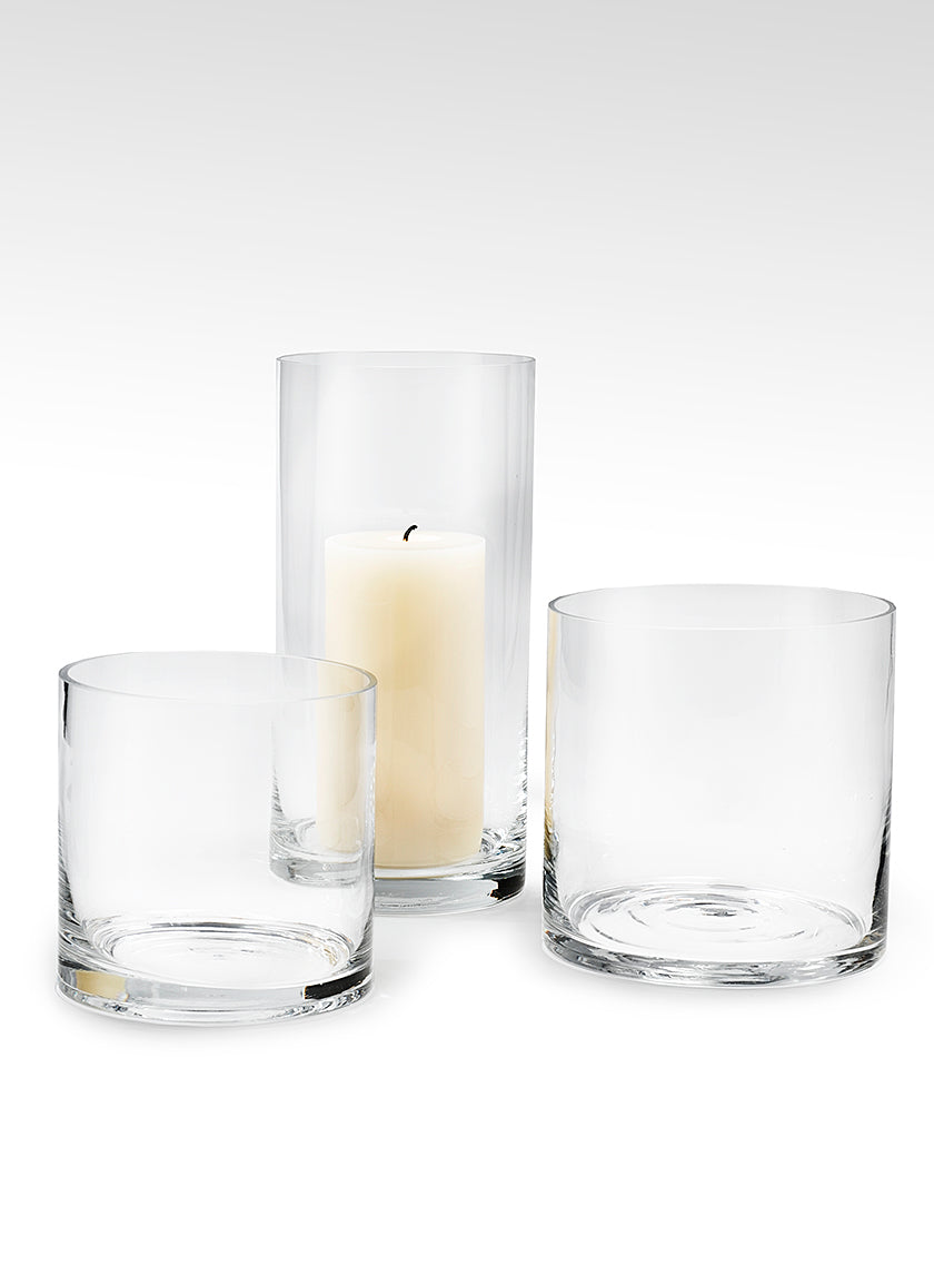 Glass Cylinder Vases Decor Jamali-garden