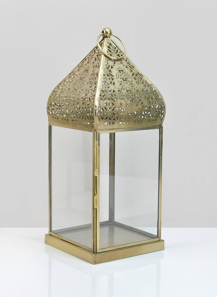 12in Tall Ardeshir Lantern Decor Jamali-garden
