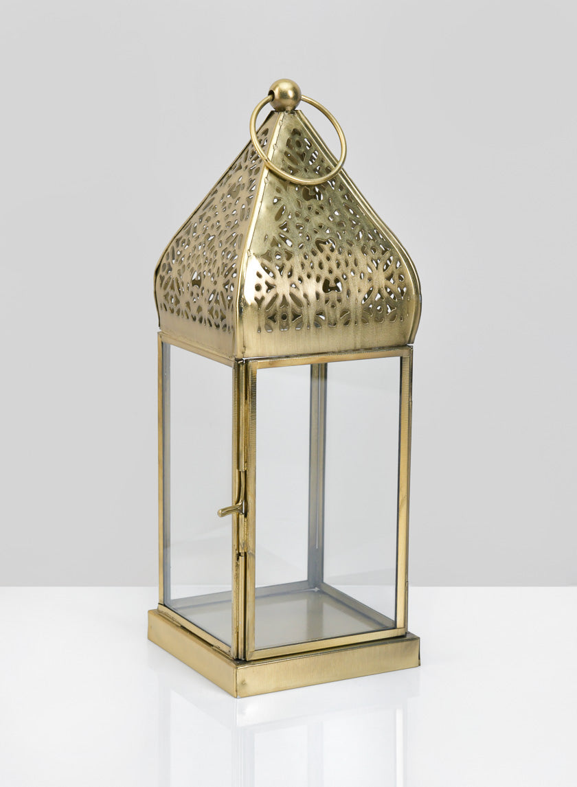 10.25in Tall Ardeshir Lantern Decor Jamali-garden