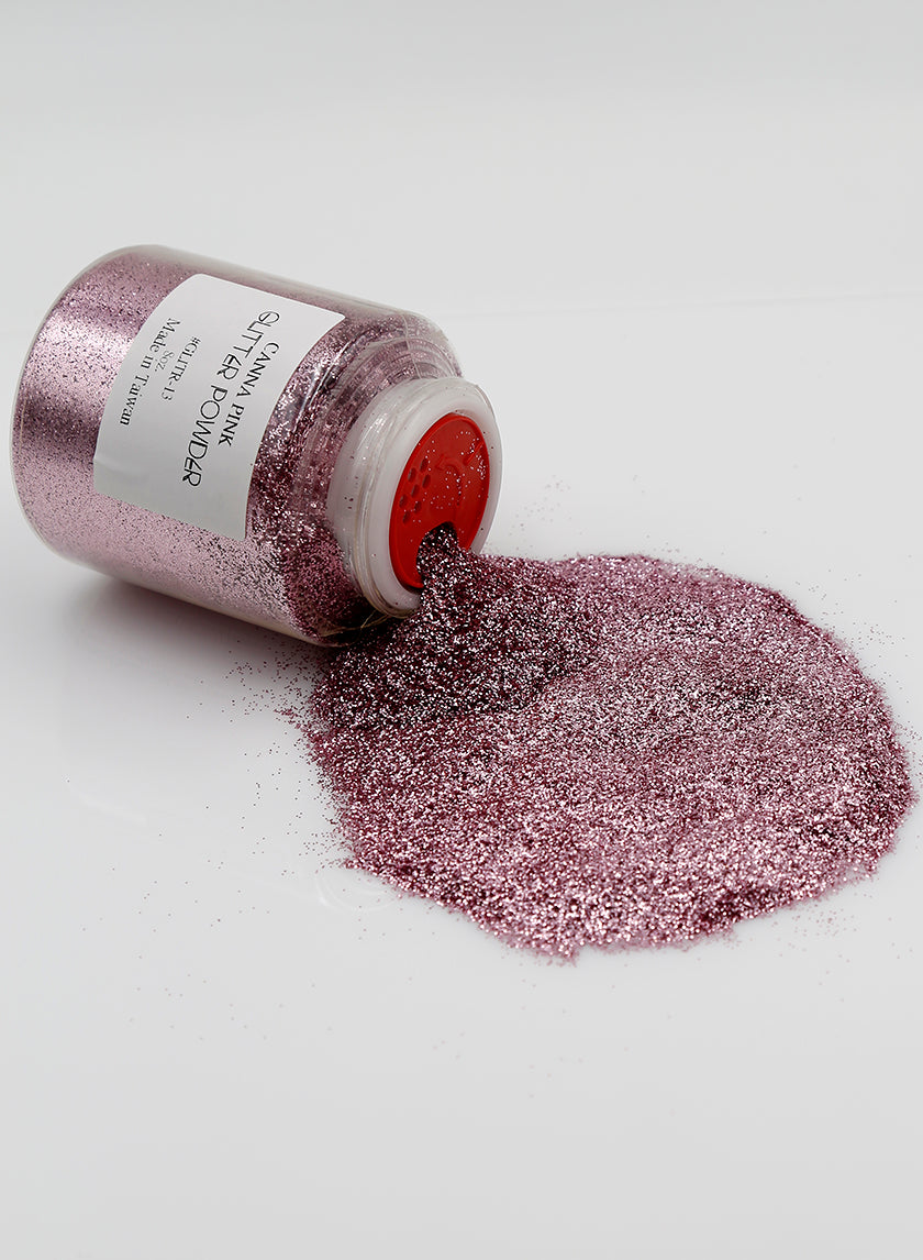 8oz Pink Glitter Powder Decor Jamali-garden
