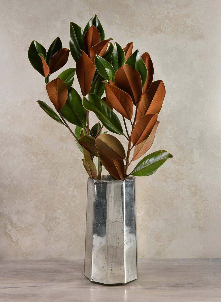 12in Tall Obelisk Deco Glass Vase Decor Jamali-garden