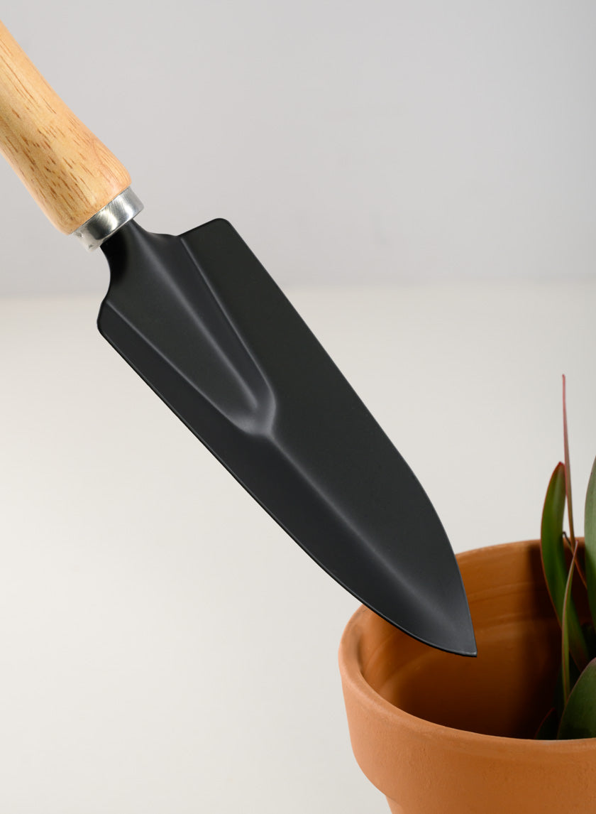 Wood Handle Tranplanter and Trowel Decor Jamali-garden
