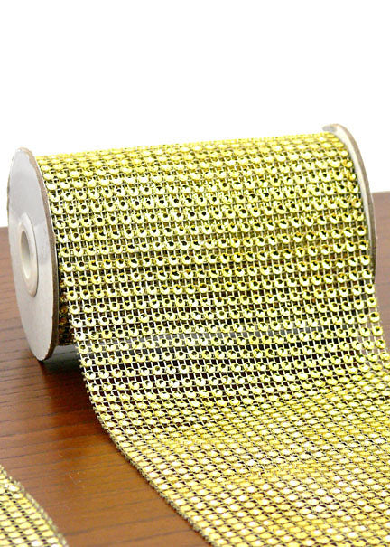 8ft Gold Diamond Bead Ribbons Decor Jamali-garden