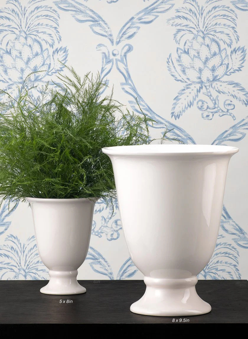 Porcelain Urn Vase Decor Jamali-garden