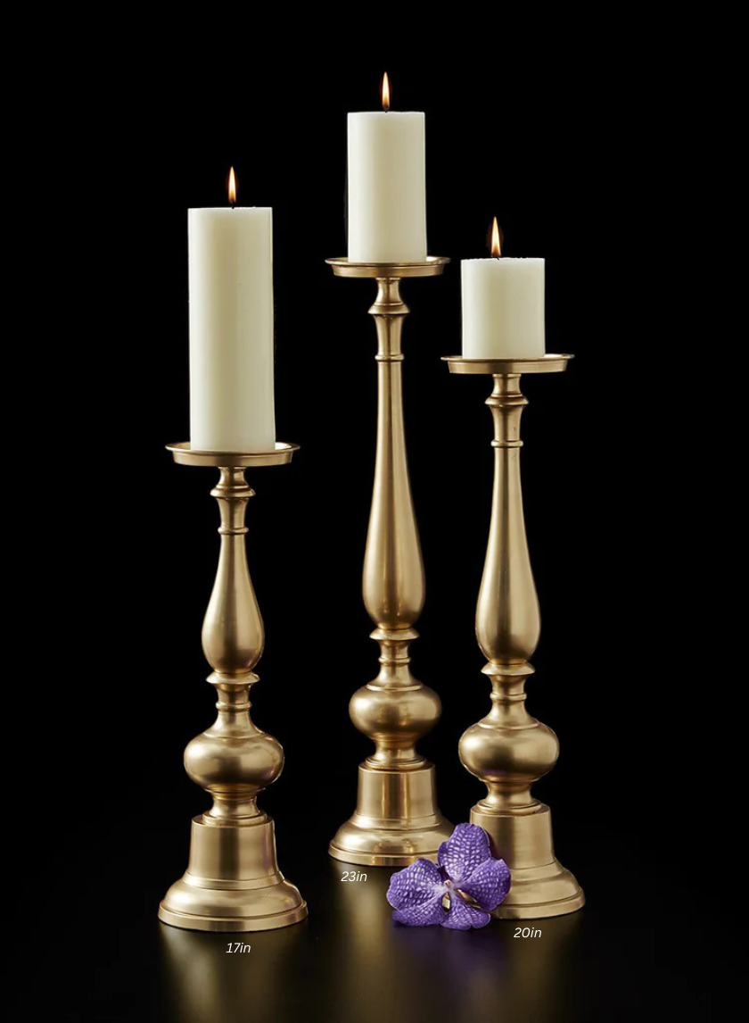 Gold Pillar Holders Decor Jamali-garden