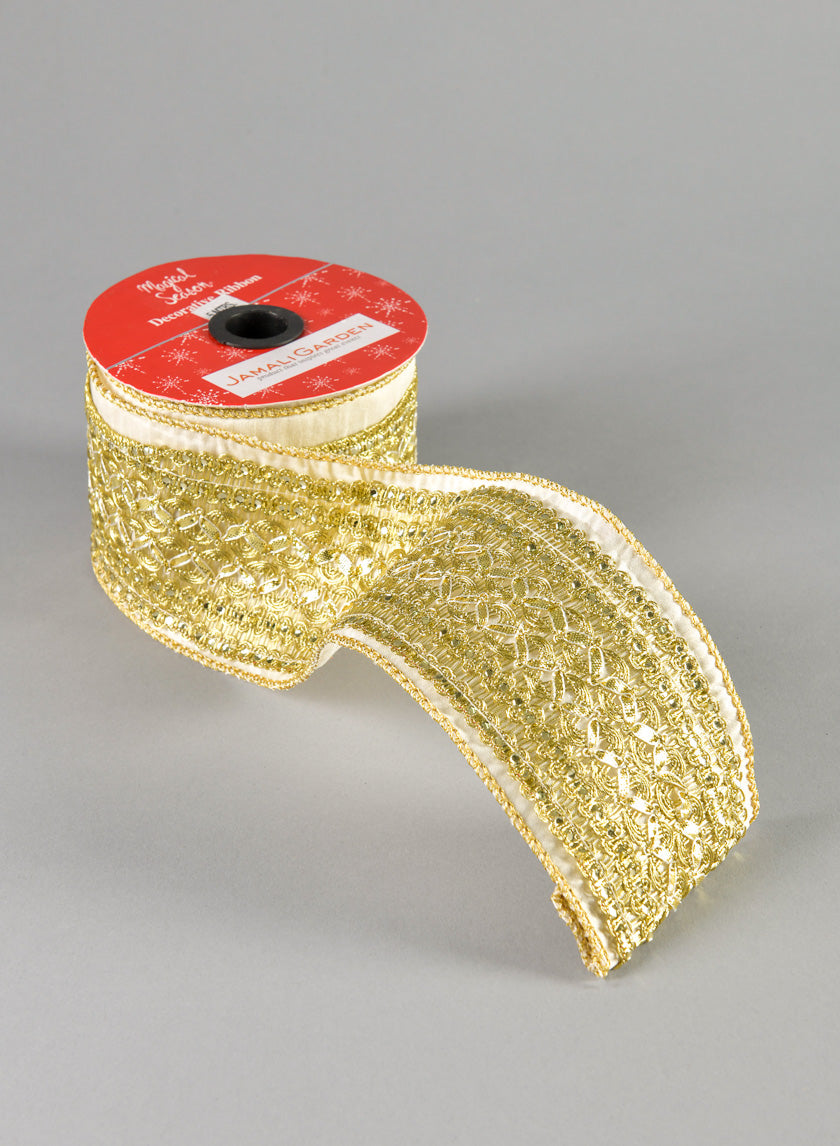 16.40ft Royal Lace Ribbon Decor Jamali-garden