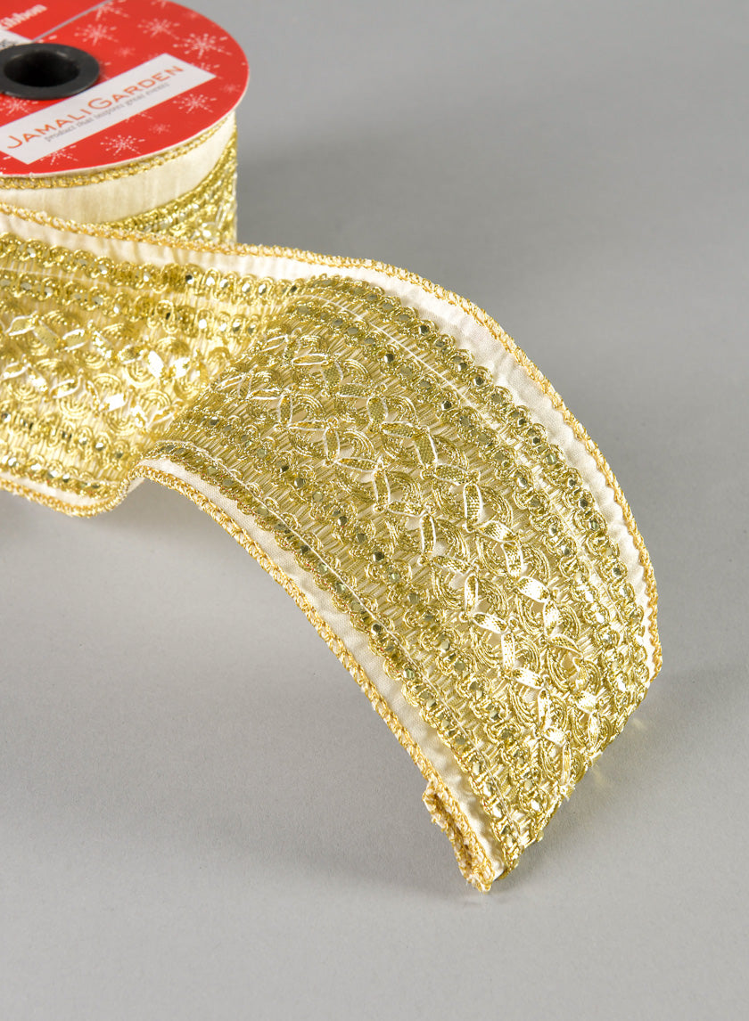 16.40ft Royal Lace Ribbon Decor Jamali-garden