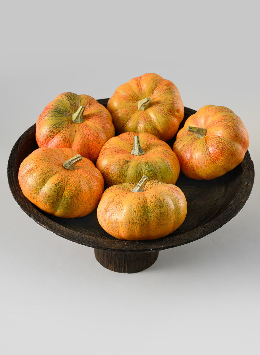 Fall Harvest Mini Pumpkins, Bag of 6 Decor Jamali-garden