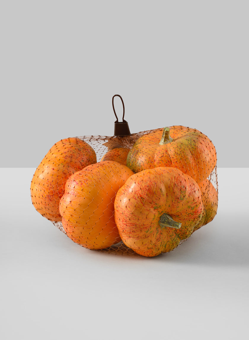 Fall Harvest Mini Pumpkins, Bag of 6 Decor Jamali-garden