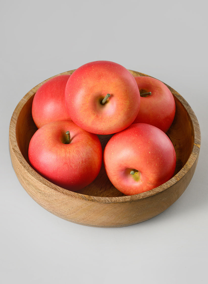 Honeycrisps Red Apples, Bag of 5 Decor Jamali-garden