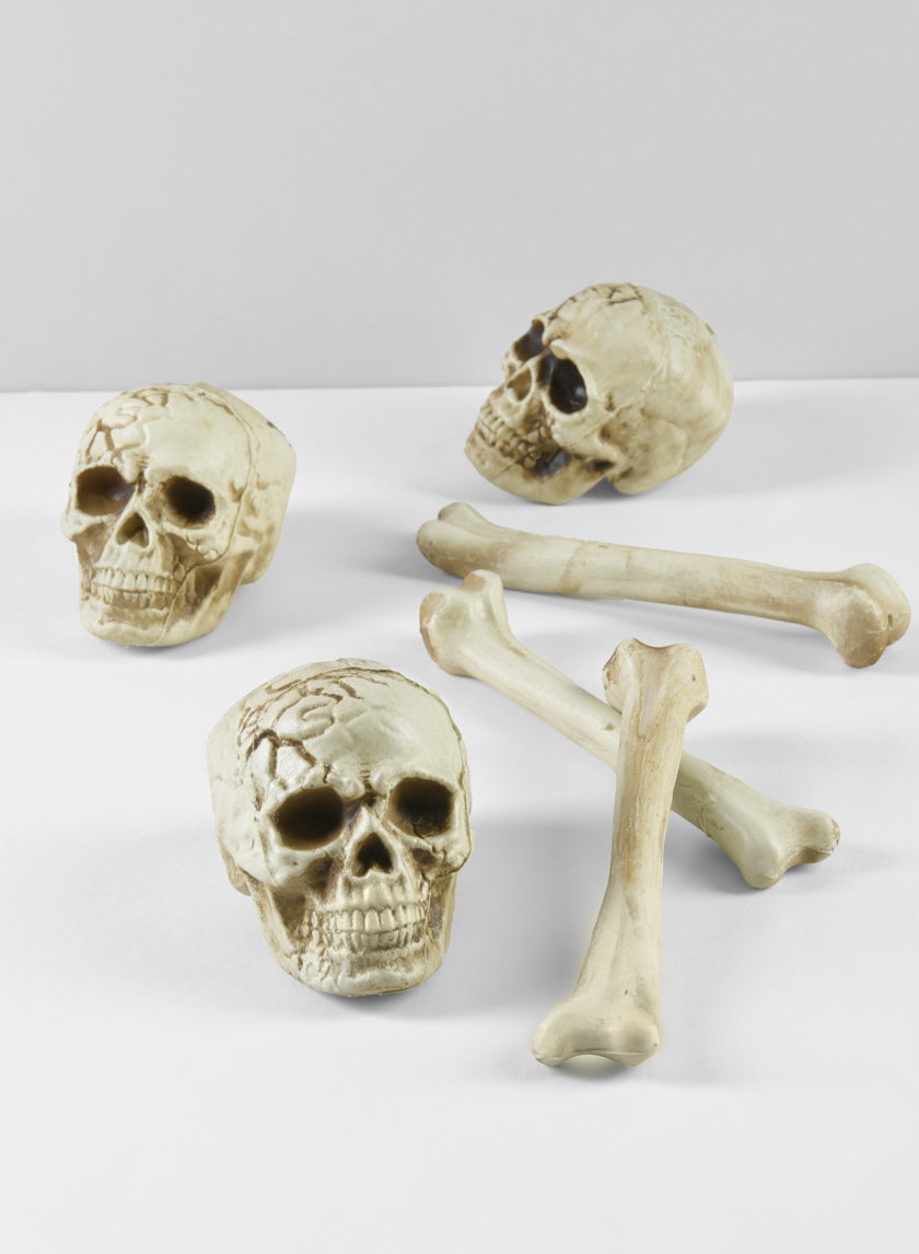 Ancestral Bones &amp; Skulls Bag Decor Jamali-garden