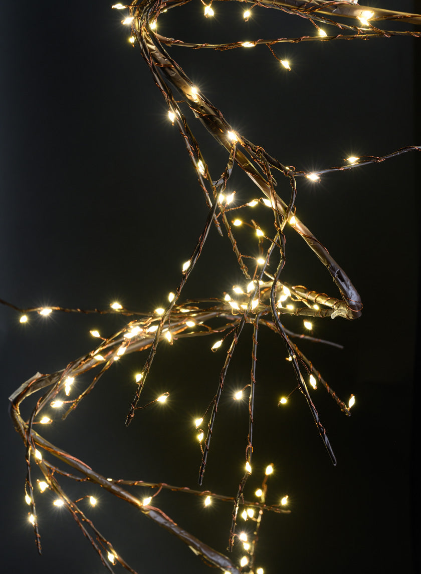 6 Ft Flexible Forest Branch Light, Warm White, Brown Branch Decor Jamali-garden