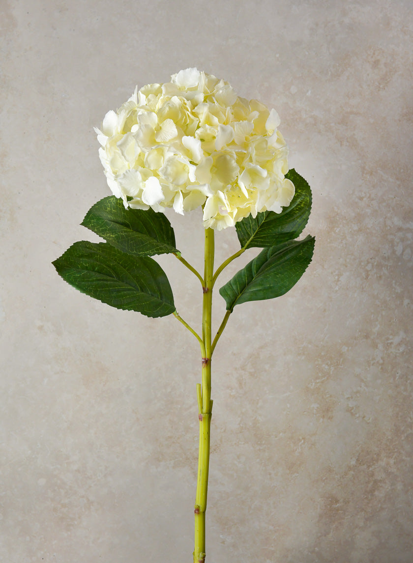 34in Long White Hydrangea Decor Jamali-garden