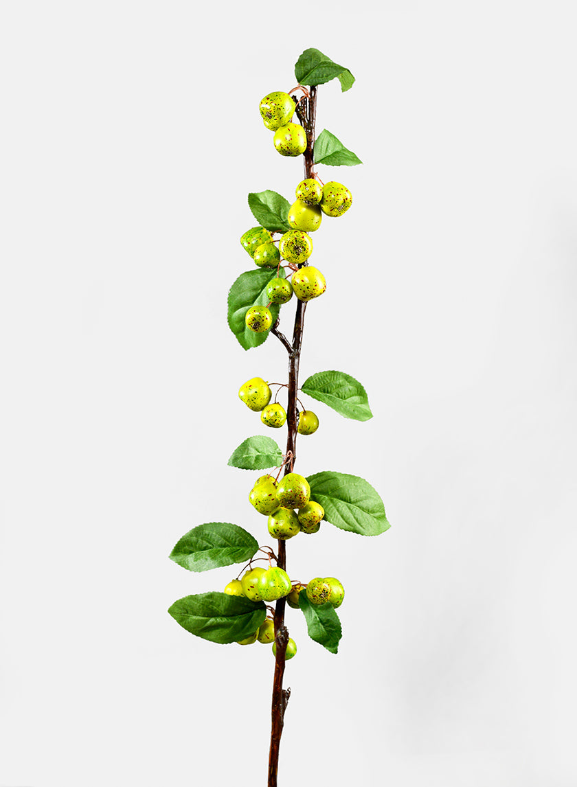 37in Long Green Berry Branch Decor Jamali-garden
