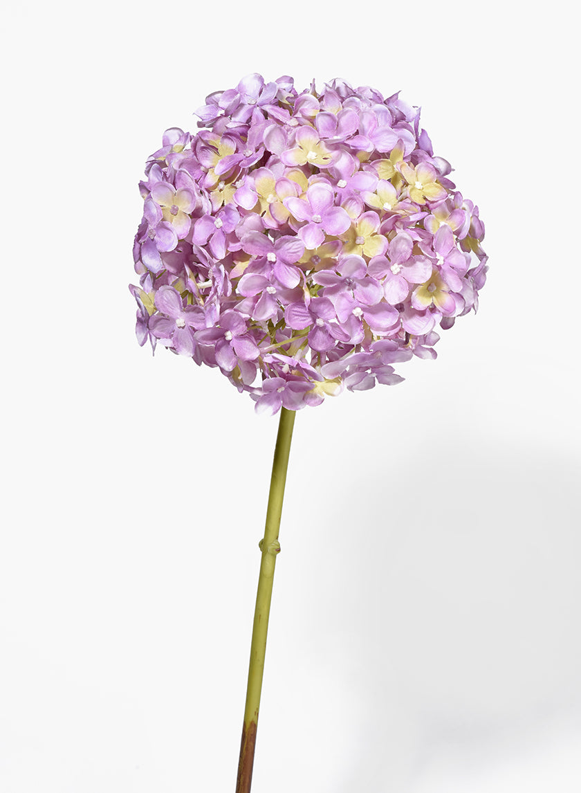 18in Long Light Purple Hydrangea Decor Jamali-garden