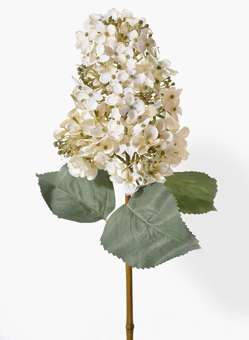 20in Long White Panicle Hydrangea Decor Jamali-garden