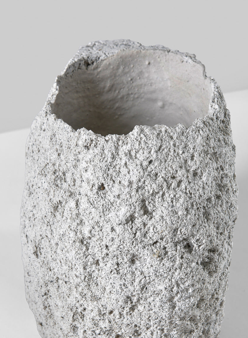 6.5in Tall Lava Rock Vase Decor Jamali-garden
