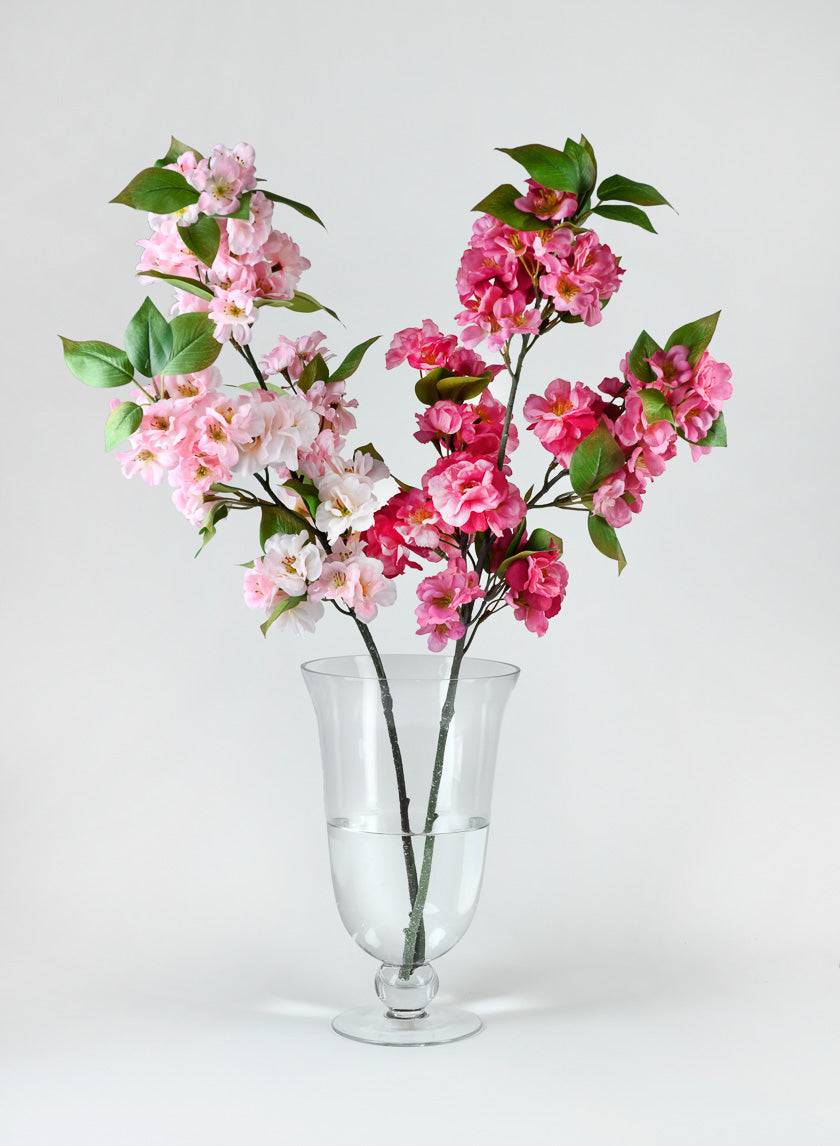 Vienna Clear Glass Urns Decor Jamali-garden