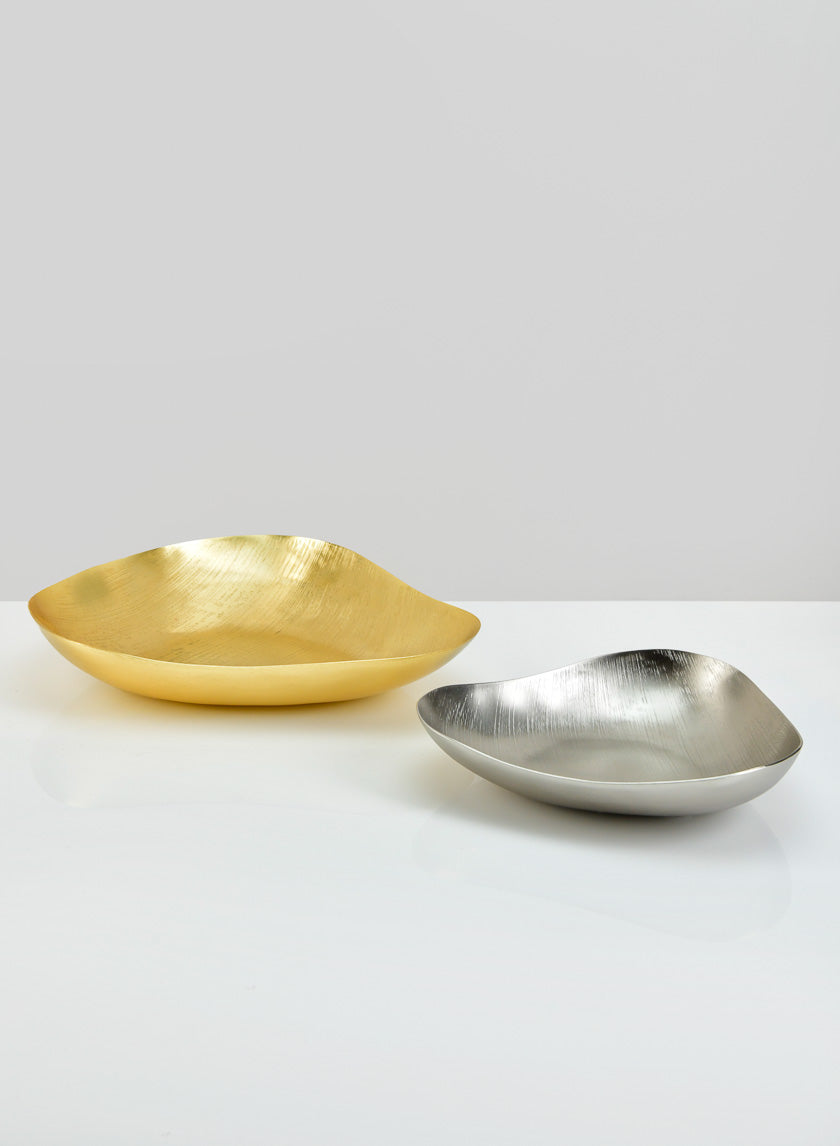 Andalus Gold &amp; Silver Trays Decor Jamali-garden