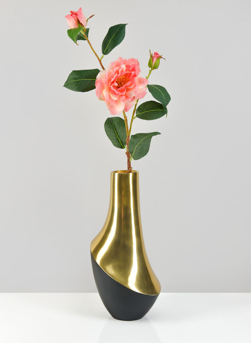 Salamanca Two Tone Steel Vase Decor Jamali-garden