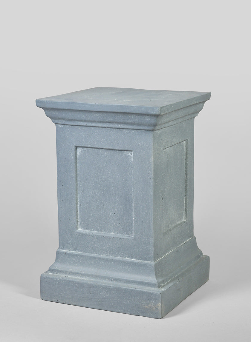 18.5in Tall Zinc Ceramic Pedestal Decor Jamali-garden
