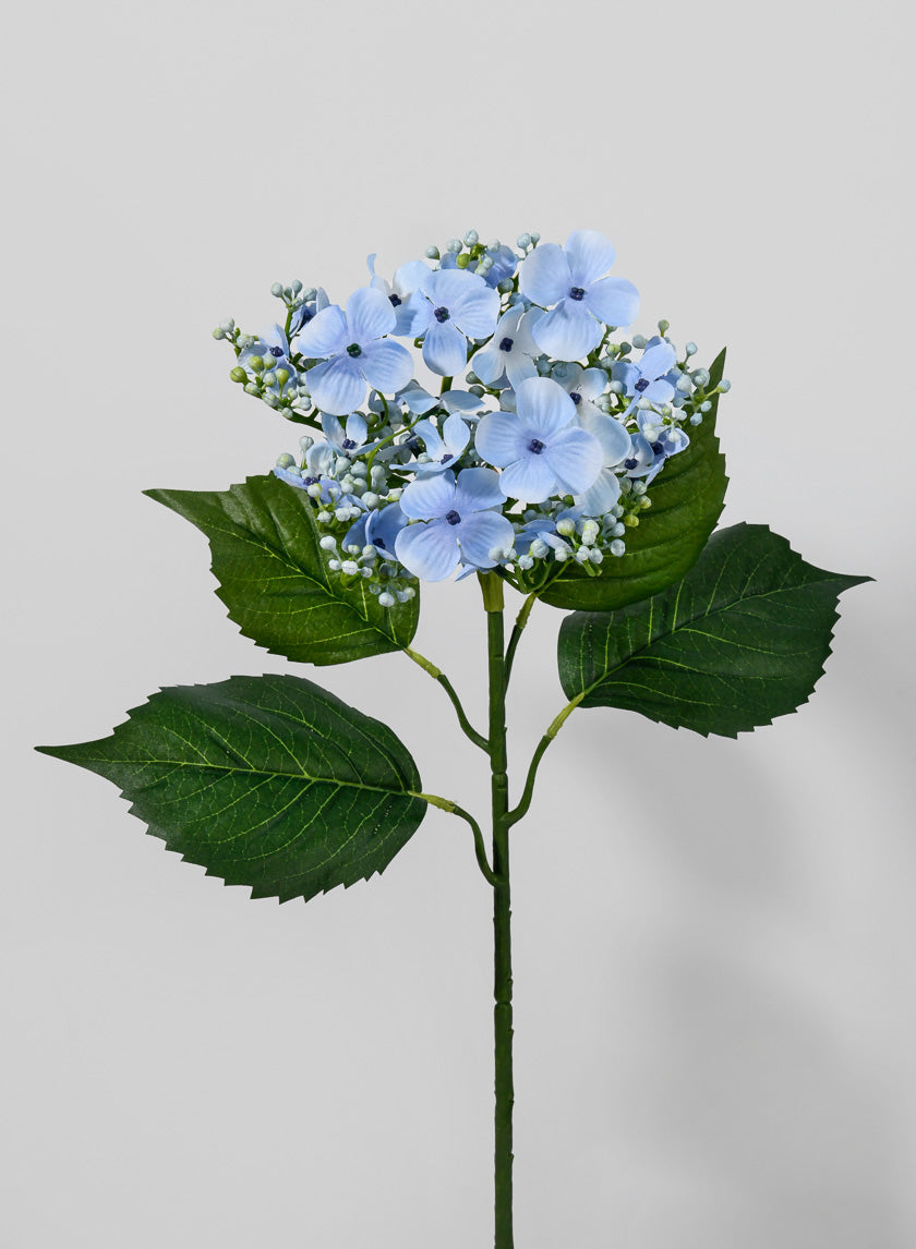 28in Long Butterfly Hydrangea Spray Decor Jamali-garden