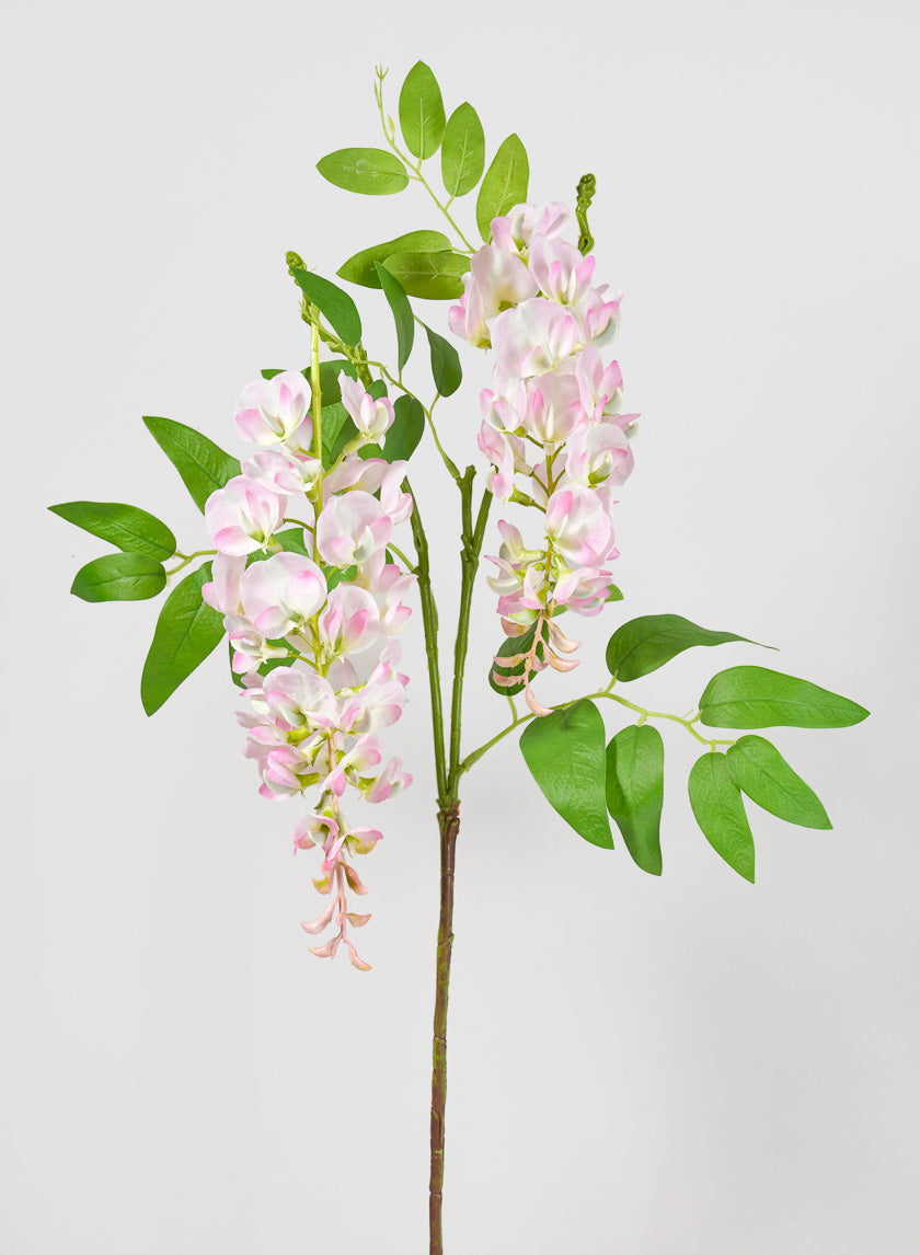 37in Long Pink Wisteria Spray Decor Jamali-garden