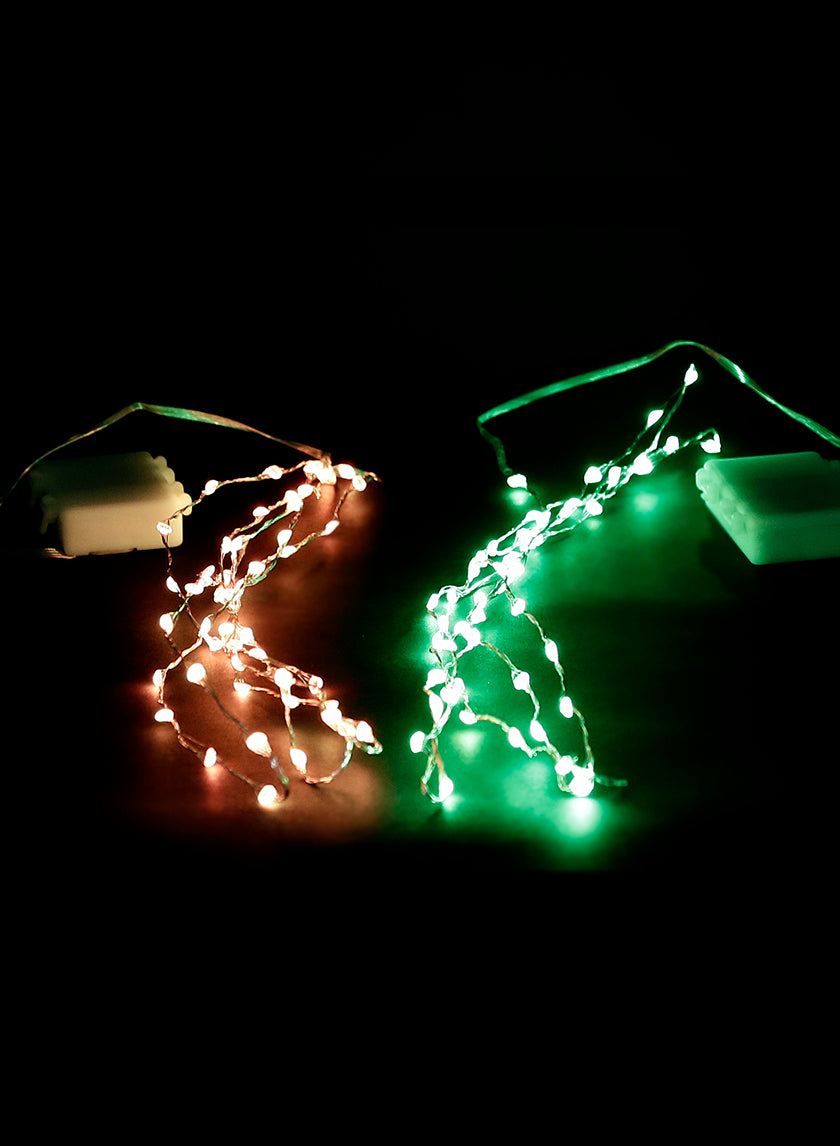 8ft Long 50 String Light With Remote Decor Jamali-garden