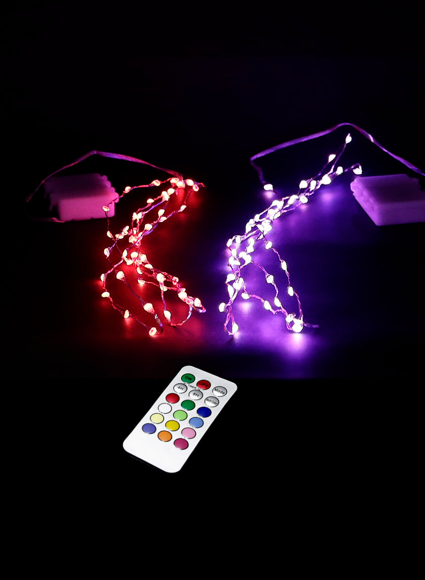 8ft Long 50 String Light With Remote Decor Jamali-garden