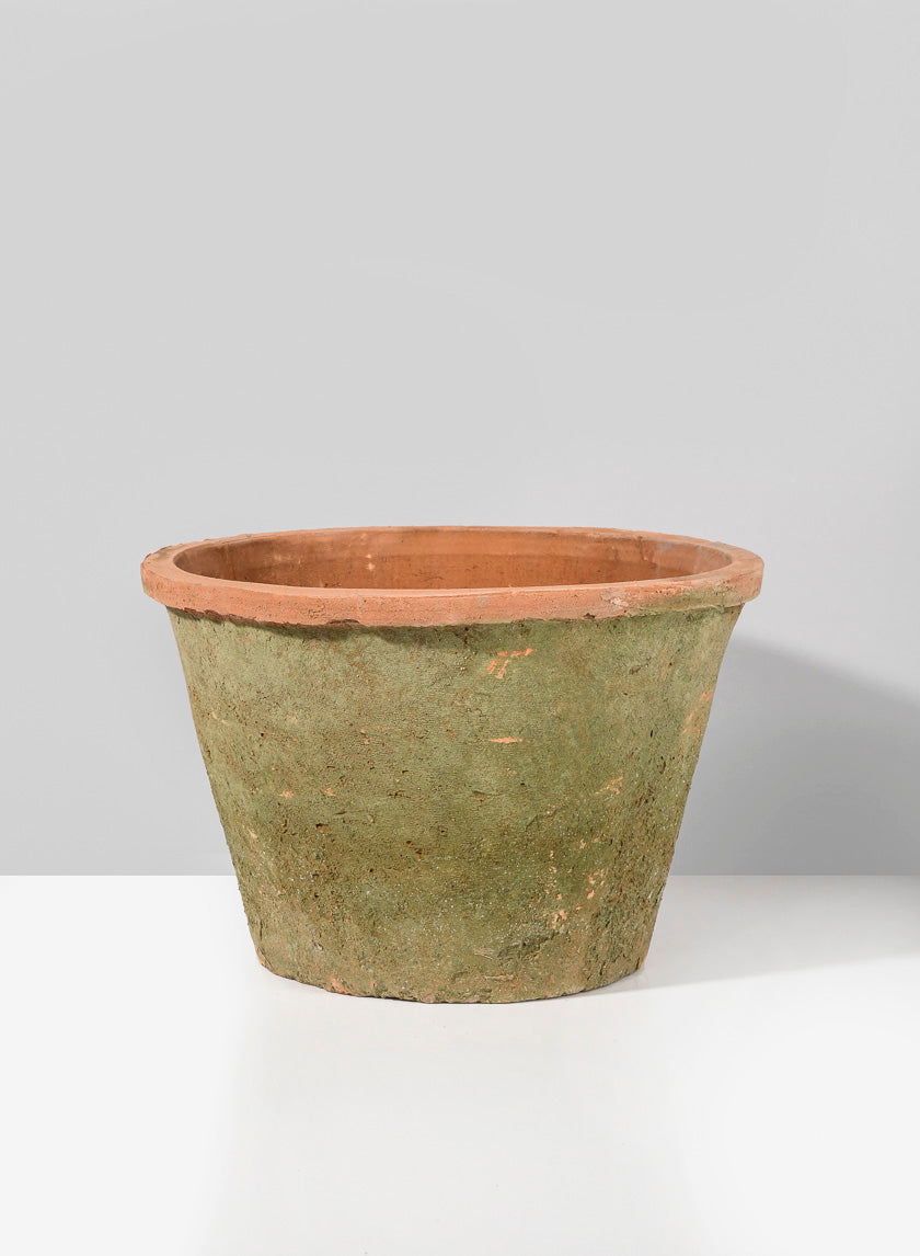 Mossed Redstone Standard Clay Pots Decor Jamali-garden 5in Tall EACH