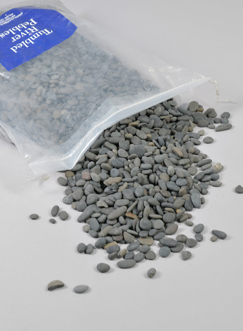 44lbs, Tumbled River Pebbles Decor Jamali-garden