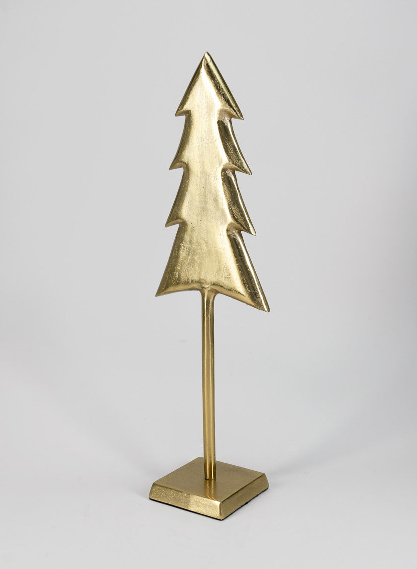 22in Tall Gold Norvege Tree Decor Jamali-garden