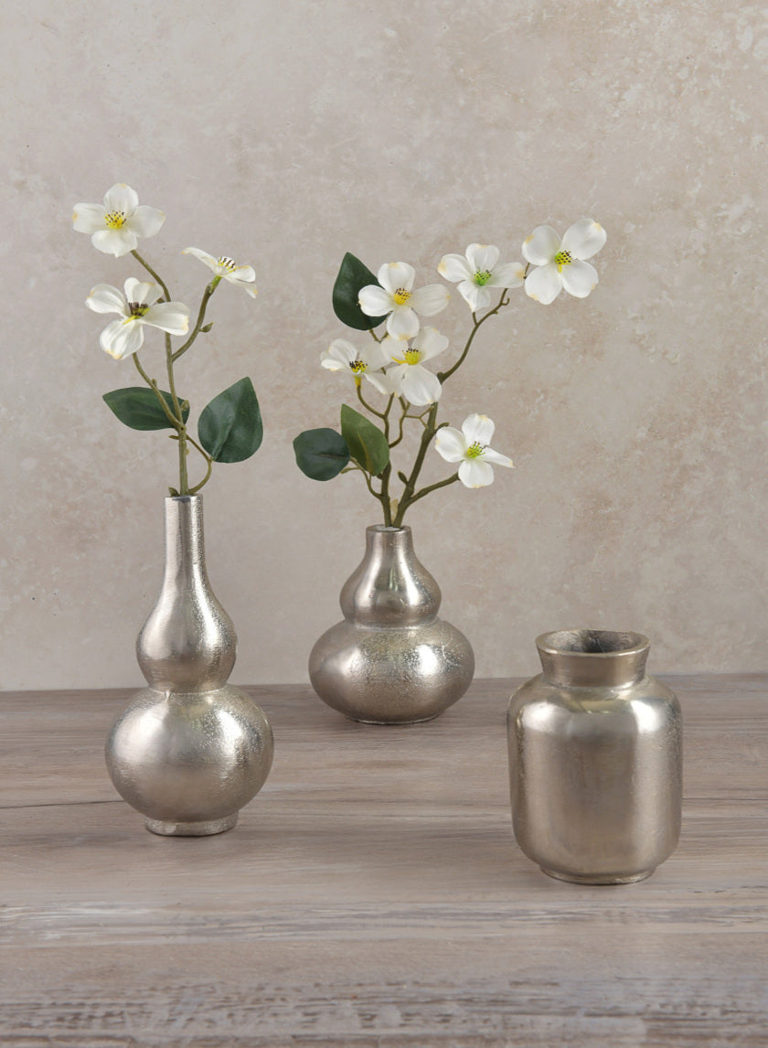 Orseil Deco Mini Vases, Old Silver Decor Jamali-garden