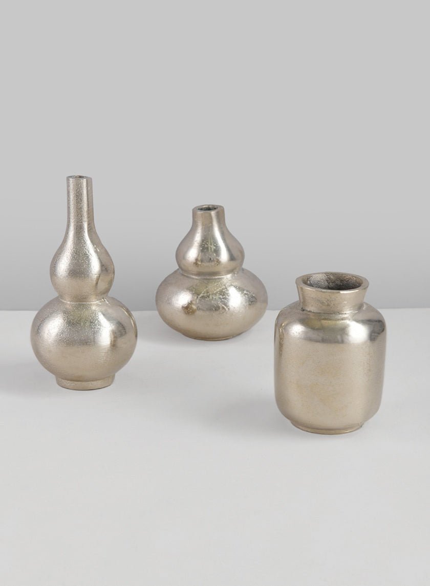 Orseil Deco Mini Vases, Old Silver Decor Jamali-garden
