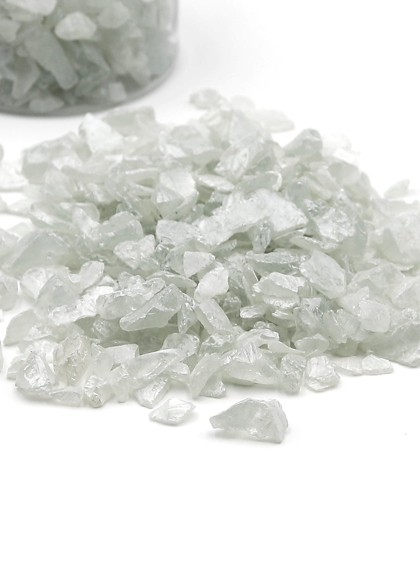 Pearlised Glass Rocks Decor Jamali-garden