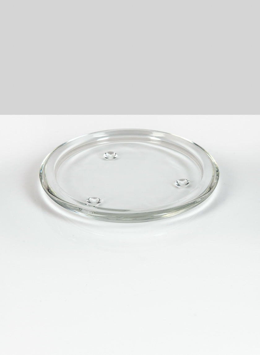 5.5in Wide Pillar Candle Plate Decor Jamali-garden