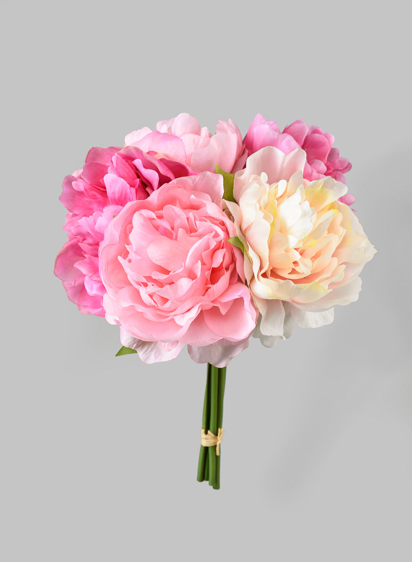 Pink Peony Bouquet Decor Jamali-garden