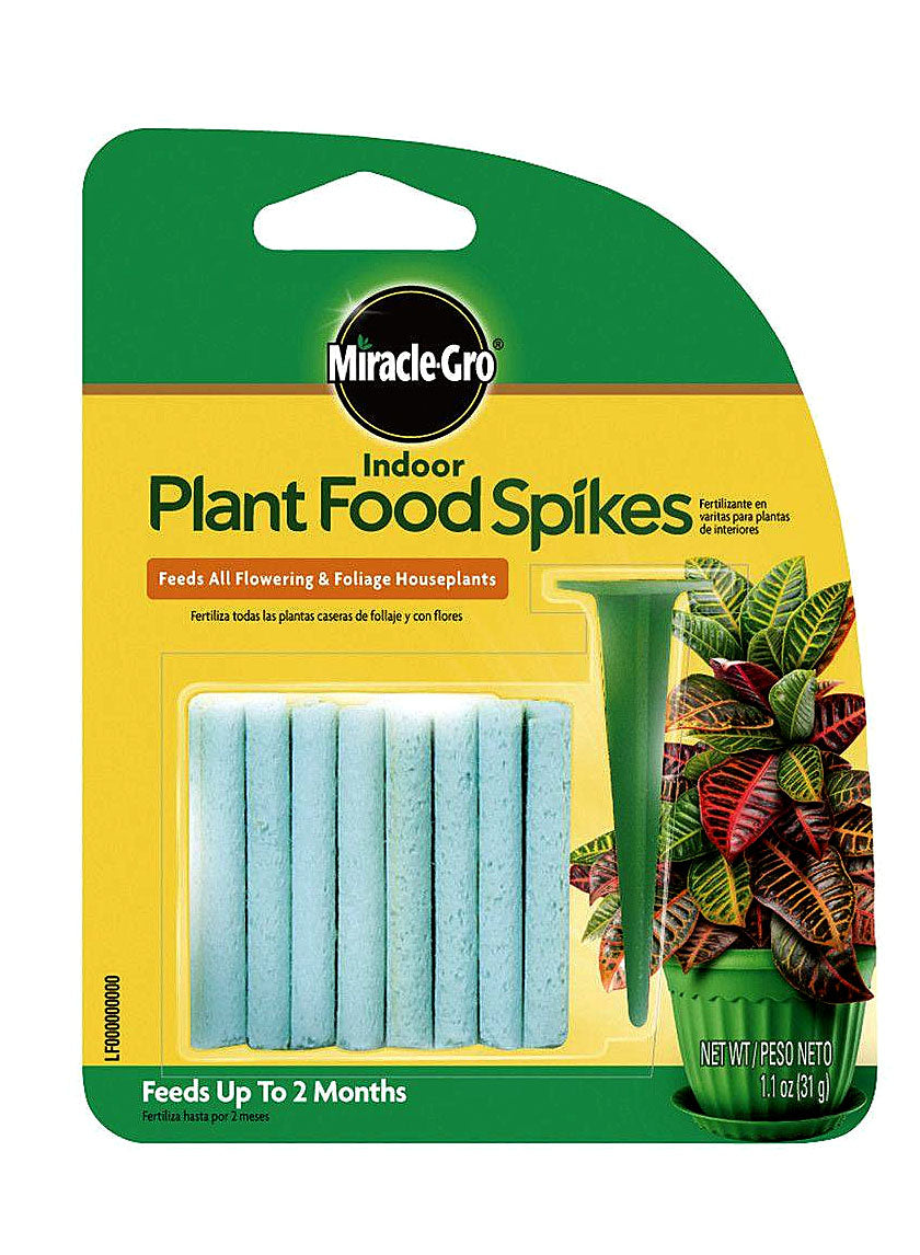 24-Pack Of 1.1oz Miracle-Gro Indoor Plant Food Spikes - 6-12-6 Decor Jamali-garden