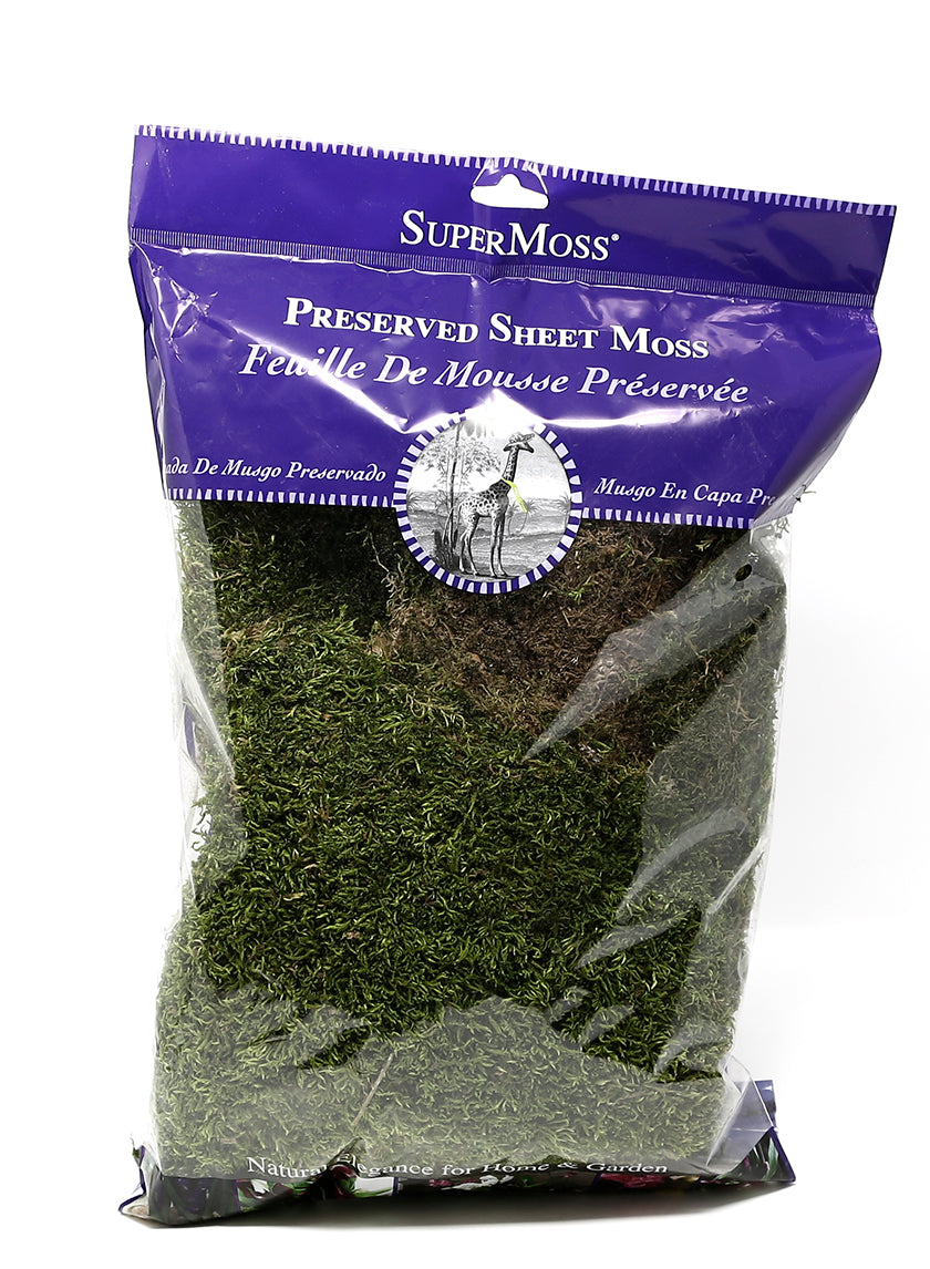 Super Moss Preserved Sheet Moss Decor Jamali-garden