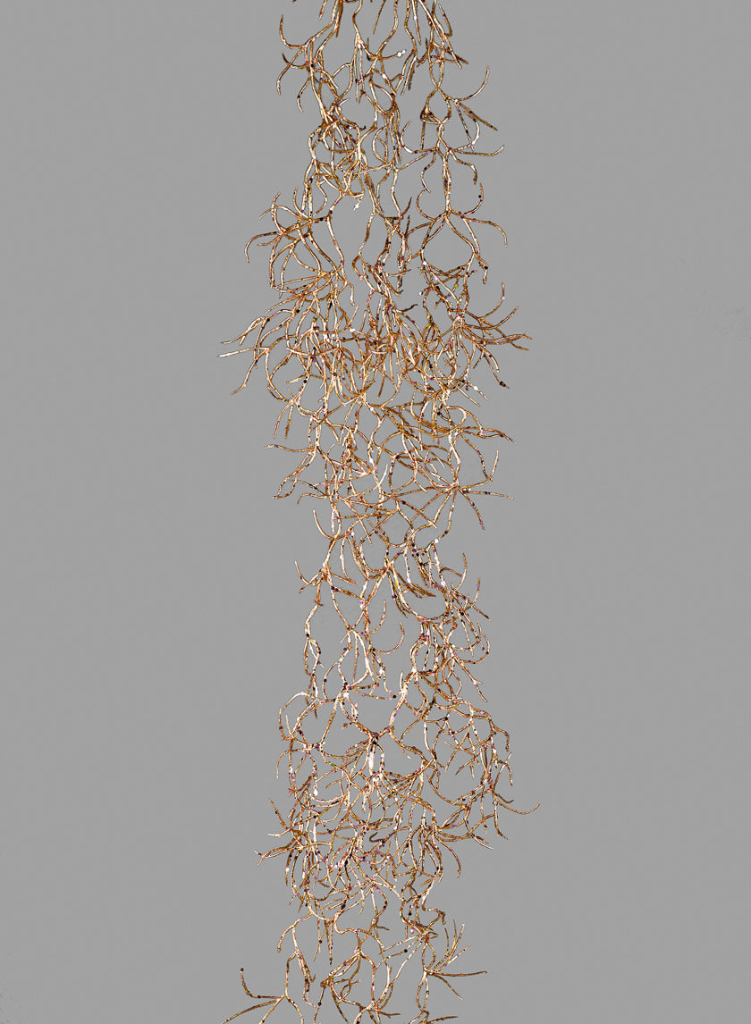 49in Long Rose Gold Grass Spray Decor Jamali-garden