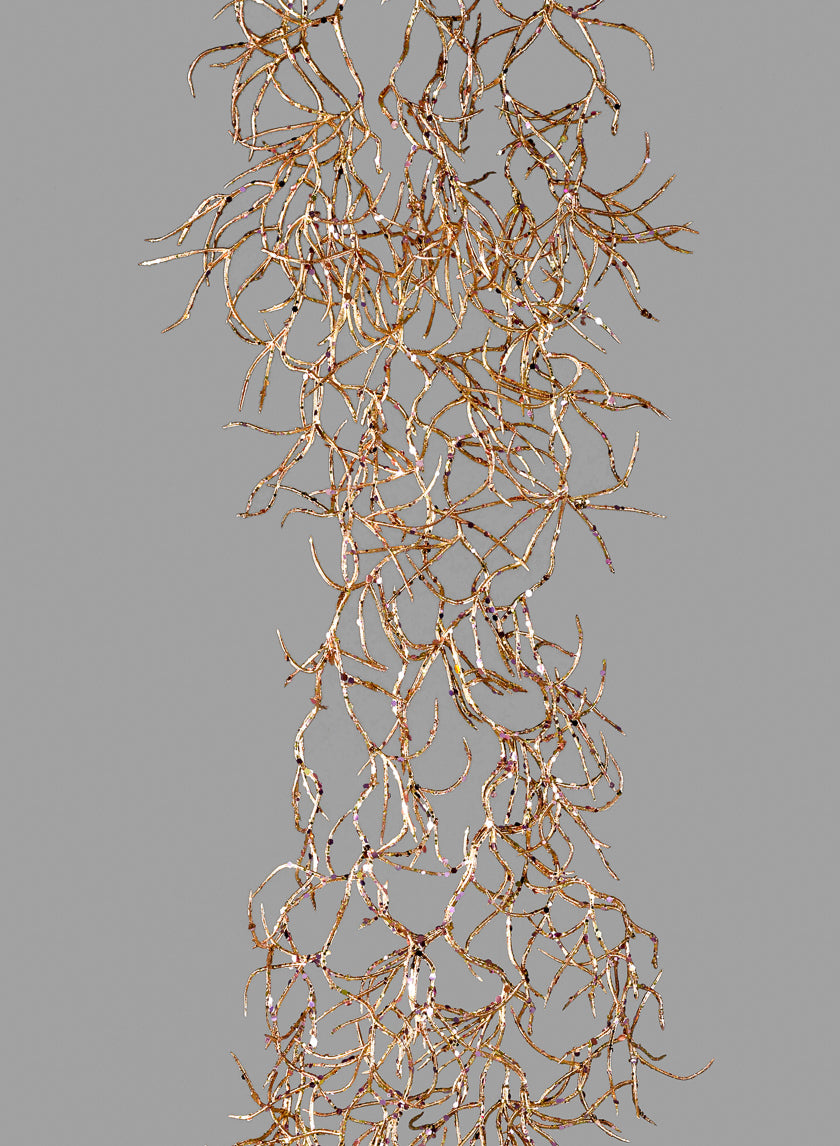 49in Long Rose Gold Grass Spray Decor Jamali-garden